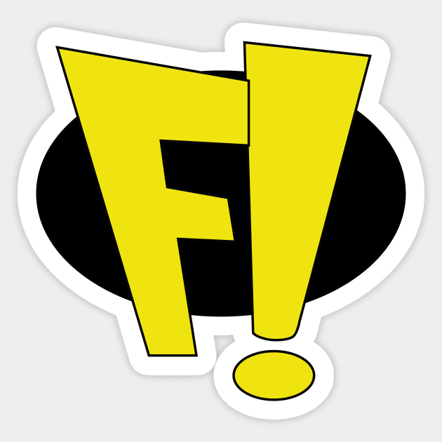 FREAKAZOID! Sticker by slyFinch